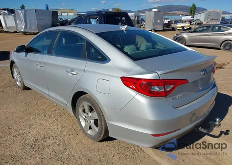 2016 Hyundai Sonata Se из США, поврежденный, VIN 5NPE24AF1GH317020